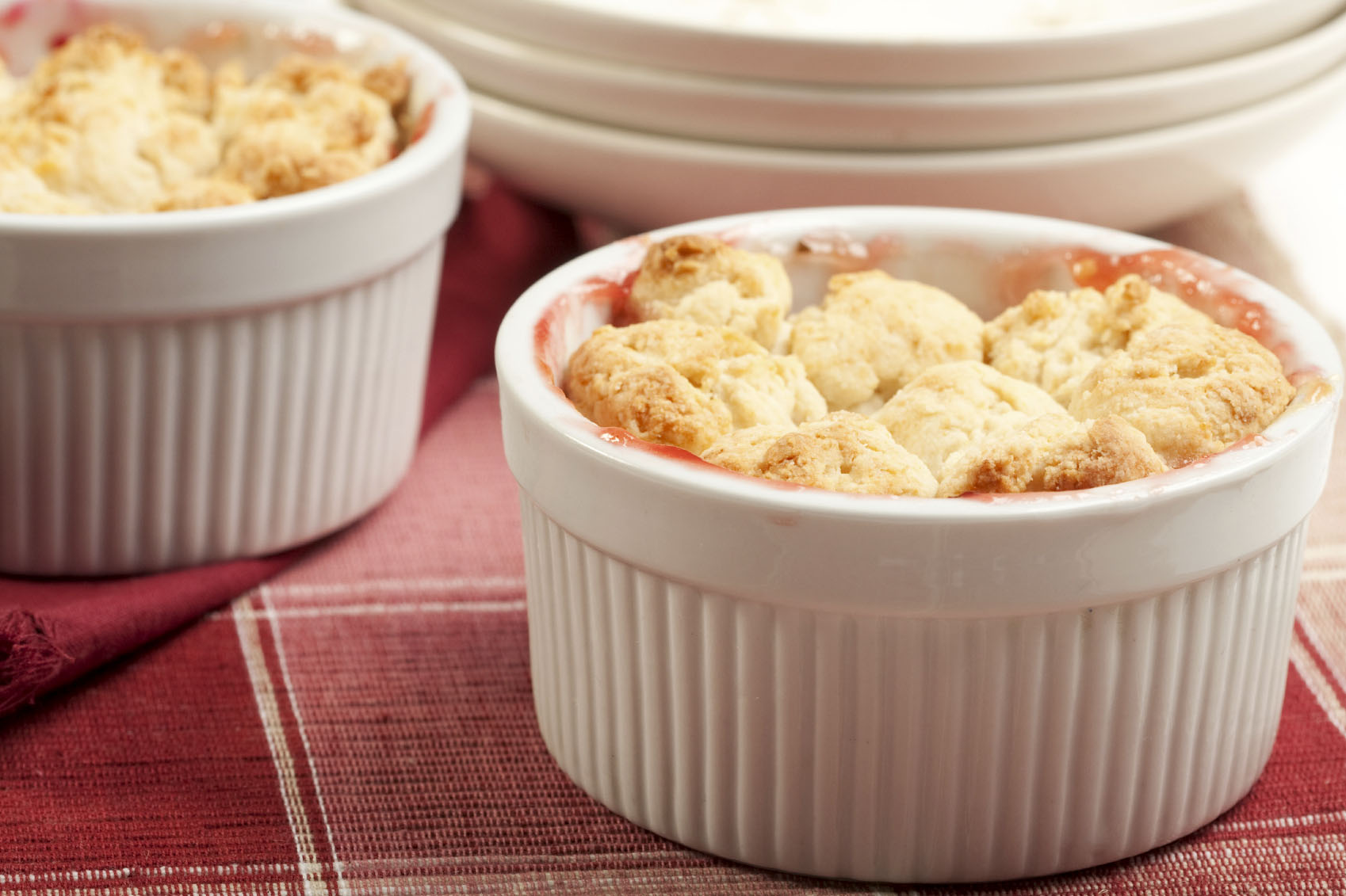 Florida Strawberry Cobbler