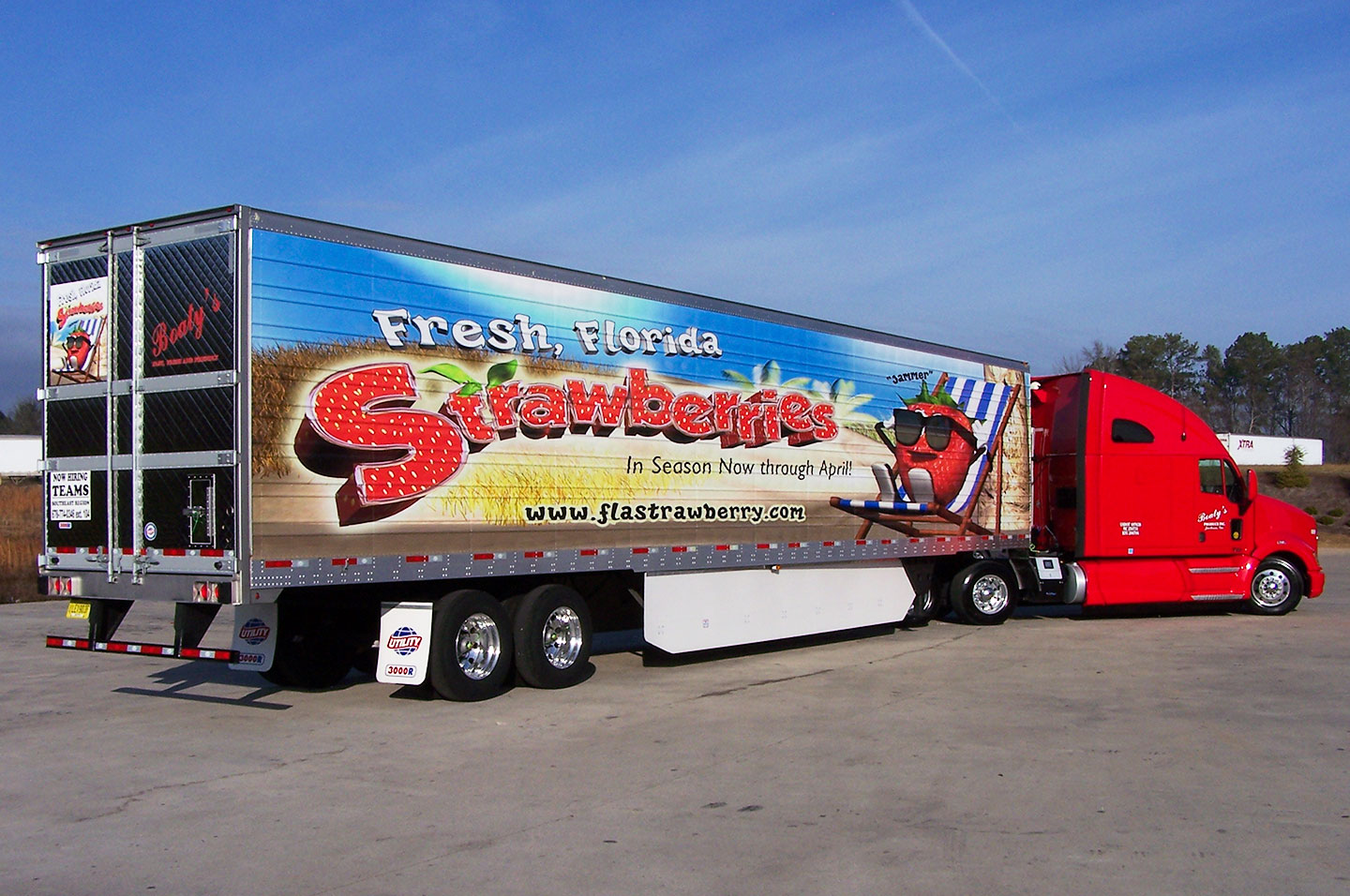 Florida Strawberry Growers Association's very own Jammer Truck