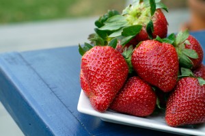 Fresh Strawberries Ready for Enjoyment