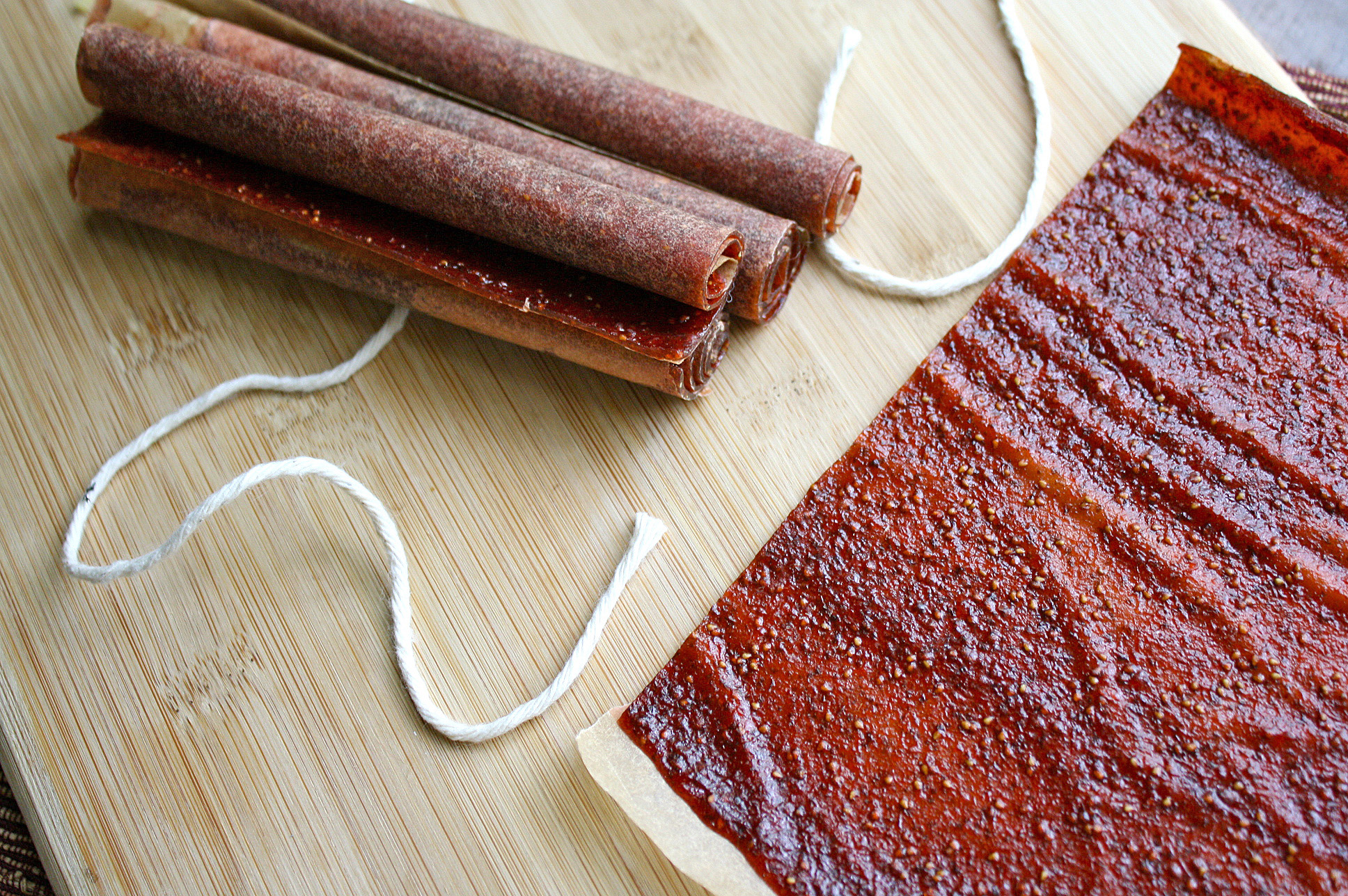 Florida Strawberry Basil Fruit Leather