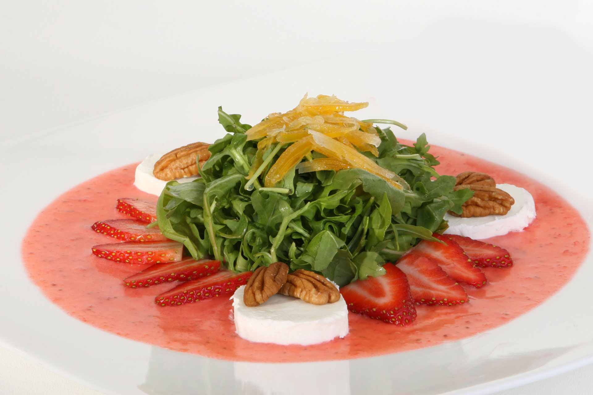 Winter Strawberry Salad