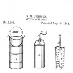 N. M. Johnson Artificial Freezer Patented Sept. 9, 1843