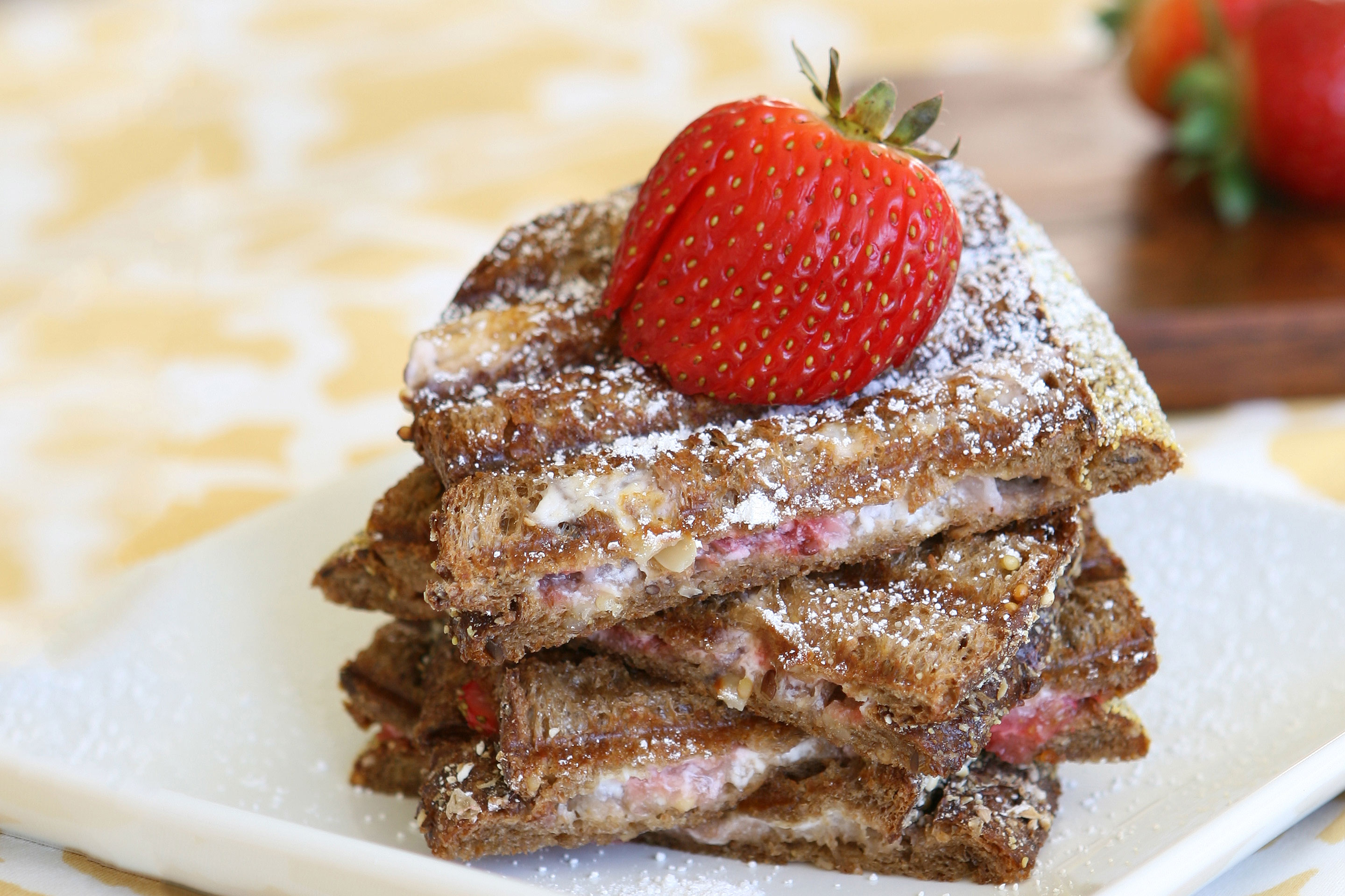 Strawberry Mascarpone Panini