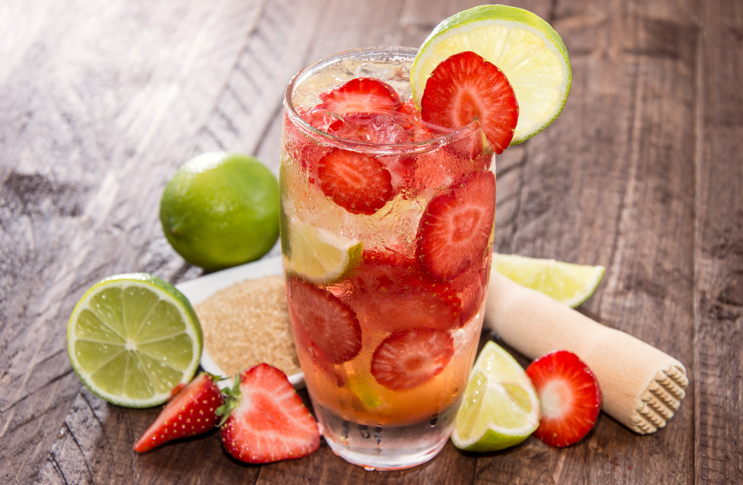 Strawberry Caipirinha