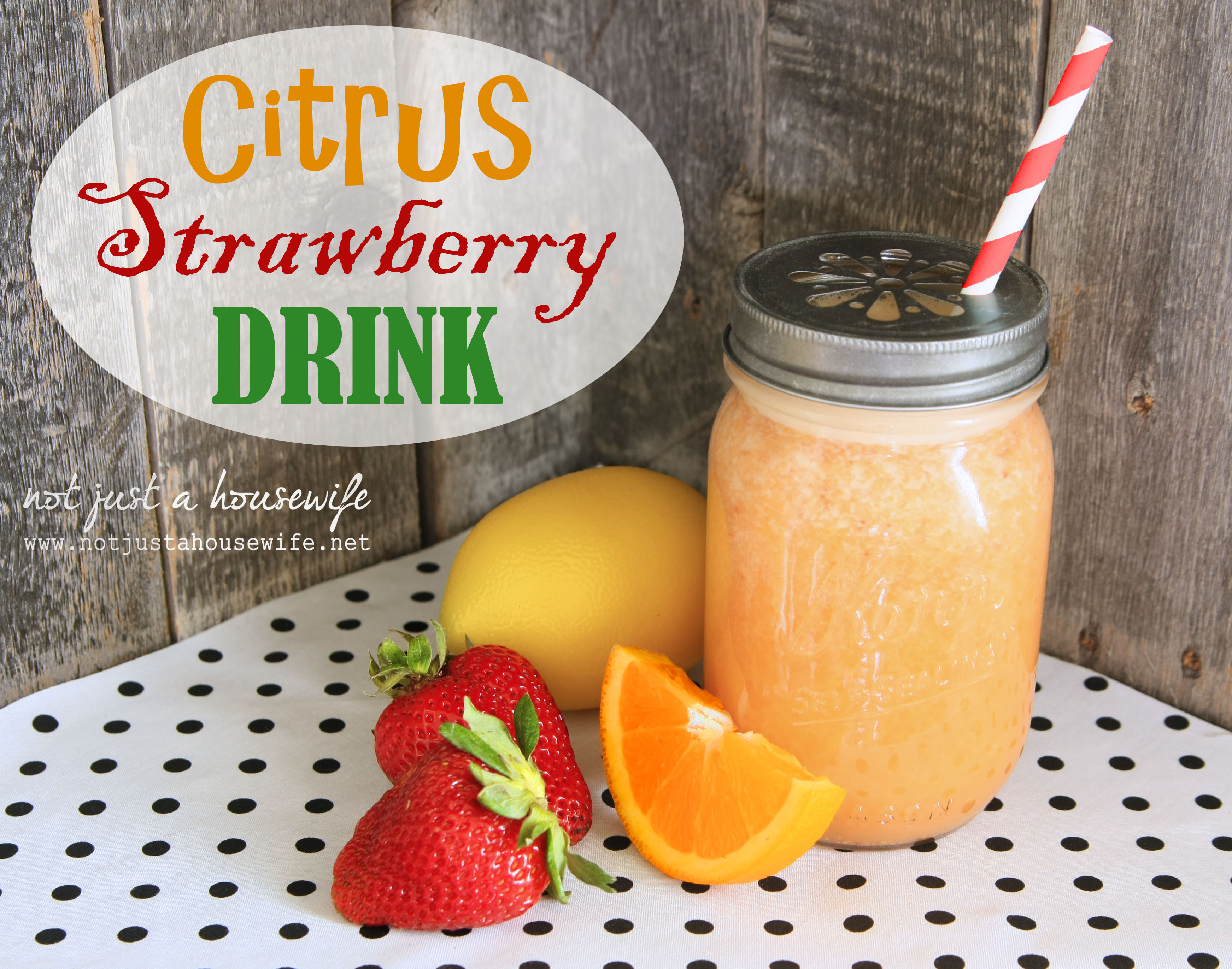 Citrus Strawberry Drink