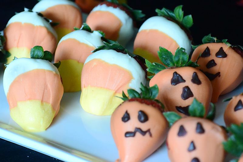 Candy Corn Strawberries