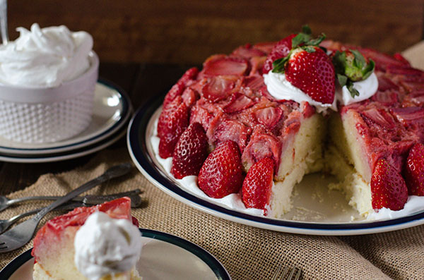 Strawberry Upside-Down Cheesecake - Florida Strawberry