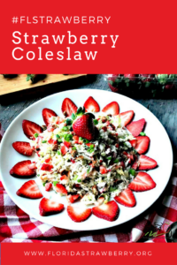 Strawberry Coleslaw by Family Foodie
