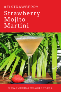 Anthony Ciecalone shares his recipe for the refreshing Strawberry Mojito Martini. #FLStrawberry