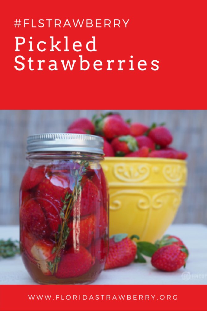 Pickled Strawberries