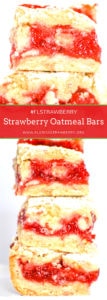 Strawberry Oatmeal Bars by Desserts Required