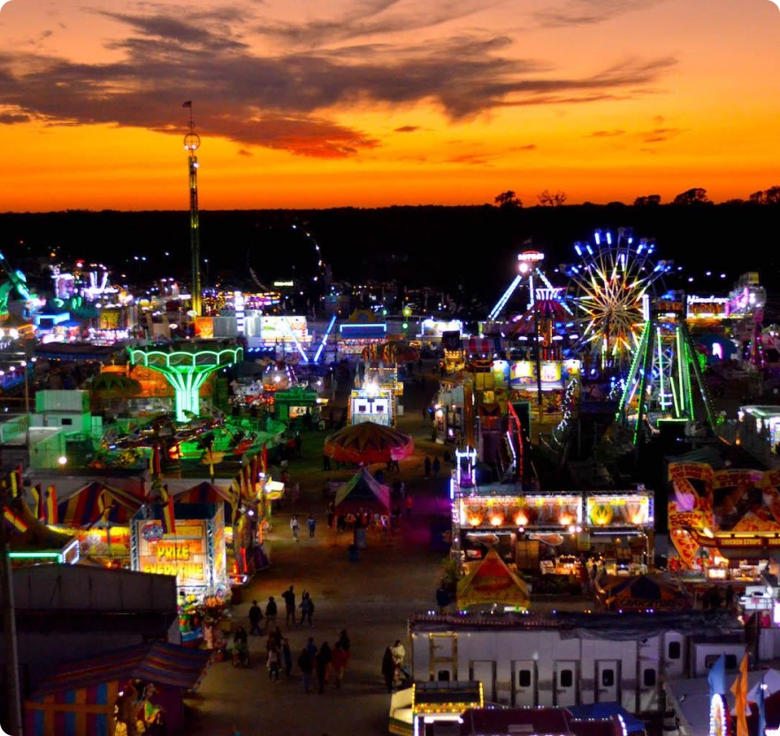 Florida Strawberry Festival Display